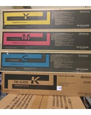 Картридж TK-8305K TK-8305C TK-8305Y TK-8305M для Kyocera 3050/3550 КОМПЛЕКТ